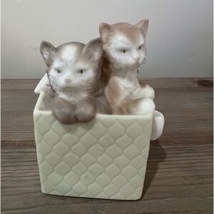 Vintage Porcelain Kittens